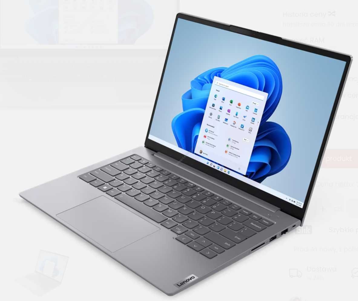 Lenovo ThinkBook 14 G6 w stanie Bardzo Dobrym/Gw 18msc i5 13gen 1335U