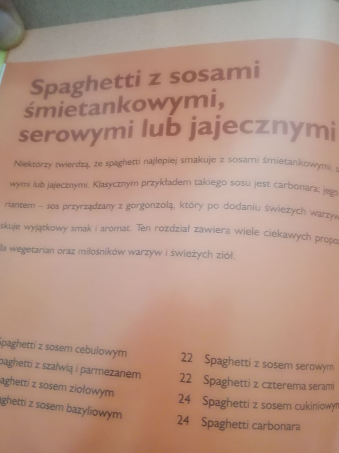 Schinharl Spaghetti na różne sposoby  przepisy gotowanie makaron