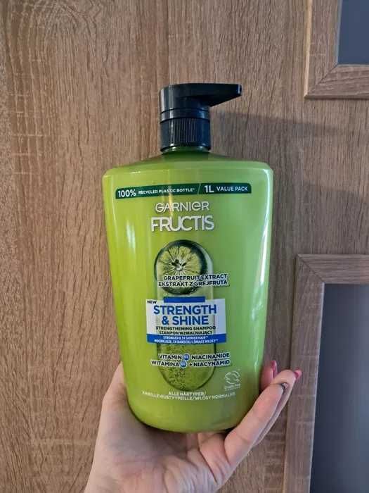 szampon do włosów 1 litr Garnier XXL 3 sztuki