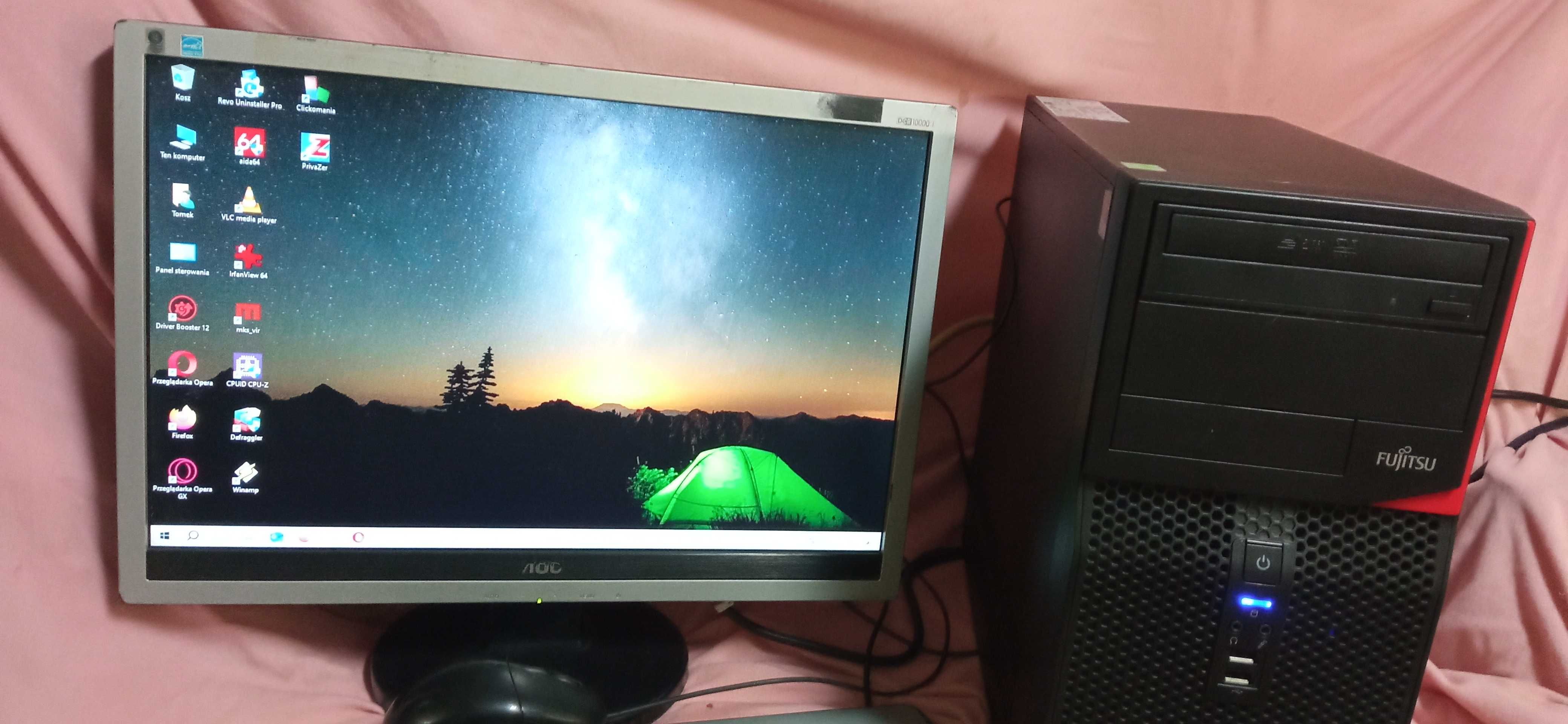 Zestaw komputerowy PC do Gier, oglądania filmów i wielu innych rzeczy.