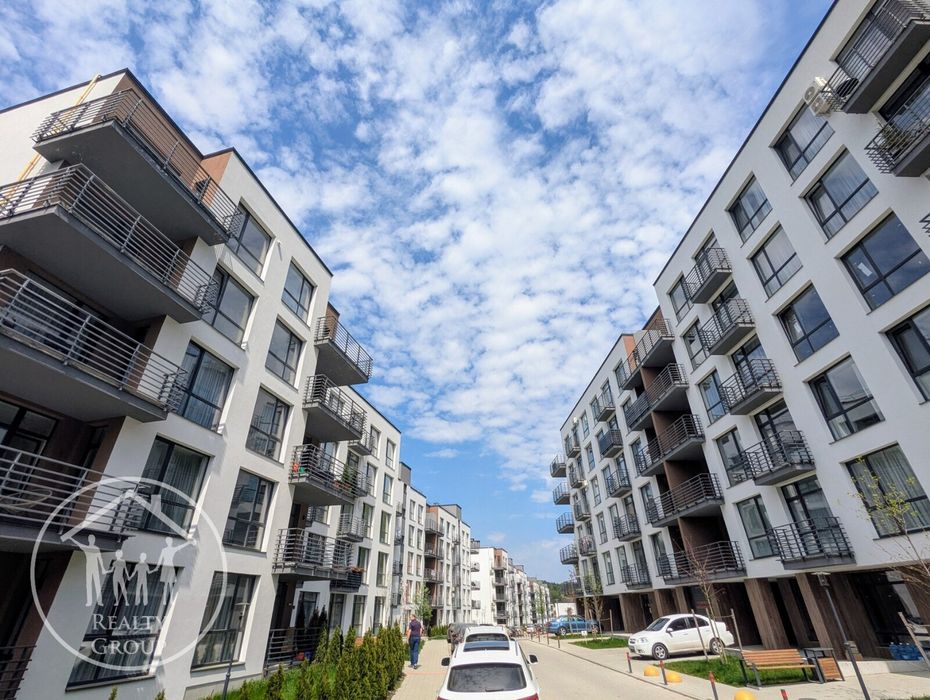 Продаж 1-кімнатної квартири 41м2 в ЖК Грінвуд-2 Брюховичі