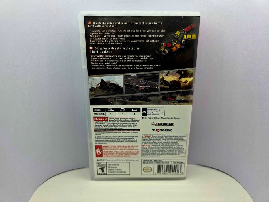 Wreckfest - Nintendo Switch