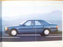 Mercedes W124 E-Klasse 1993 Sedan 200-400 / prospekt 60 str. stan BDB