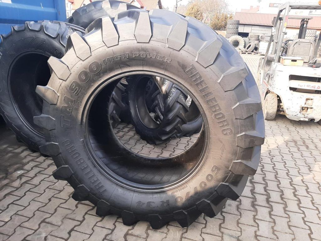 Opona używana rolnicza 600/70R34 TRELLEBORG TM900; 3000zł W4244