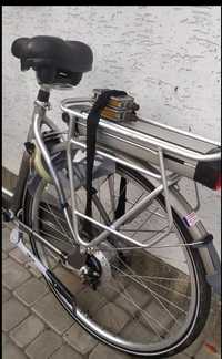 багажник з корпусом батареї для Електро-Велосипеда Gazeli, АЛЮ