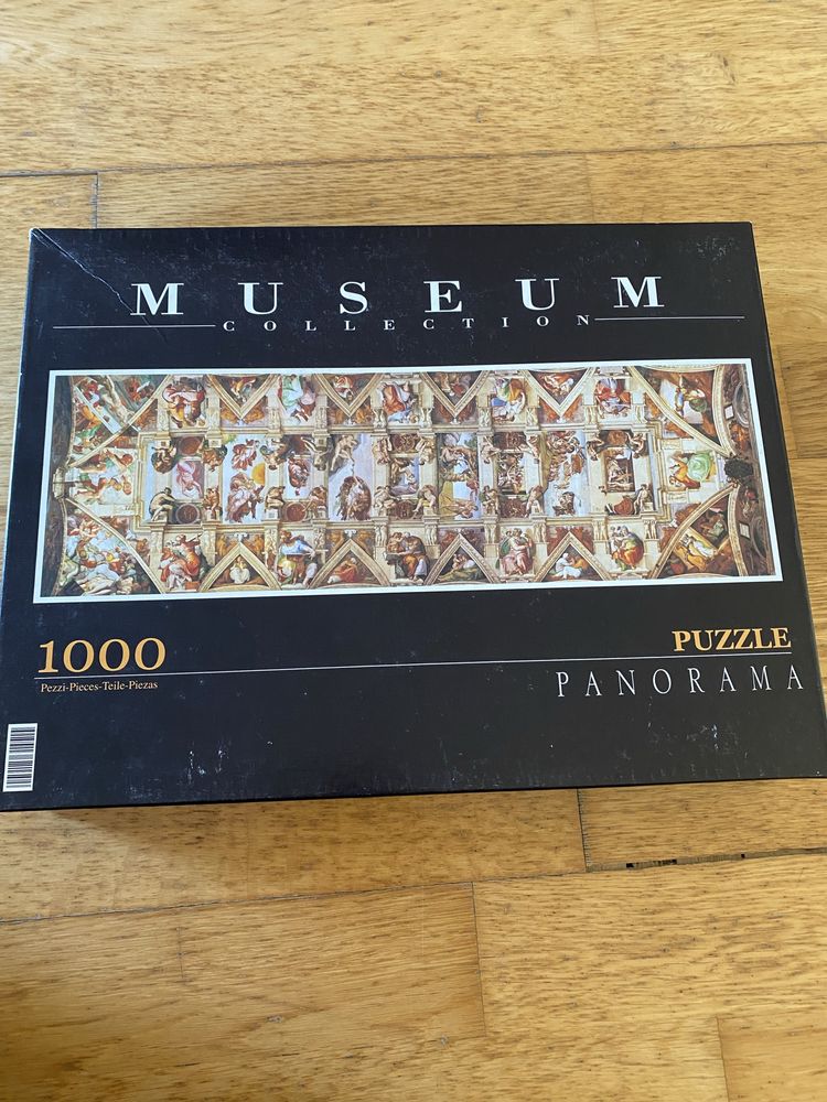 Puzzle Capela Sistina 1000 peças