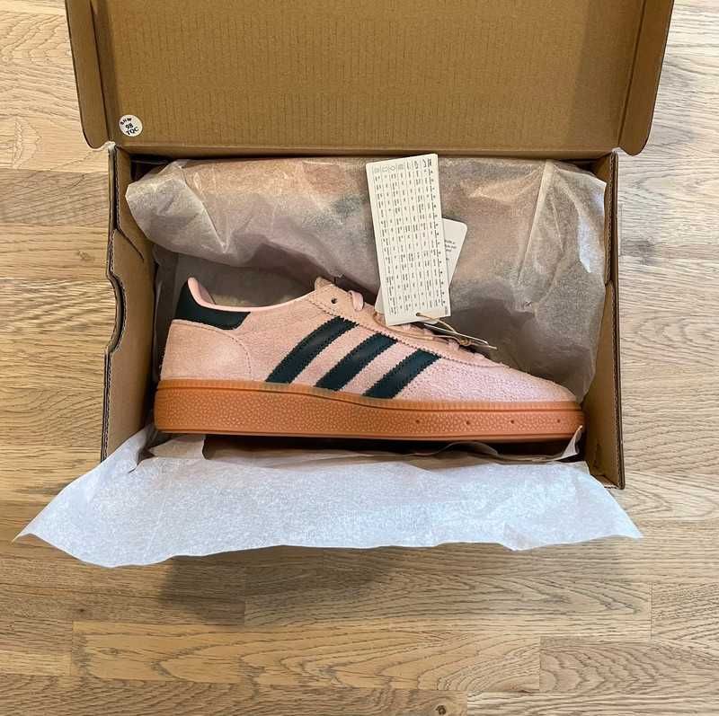 *NoweAdidas HandballOGpinkDamskieButyTrampki*Prawdziwy strzał 40