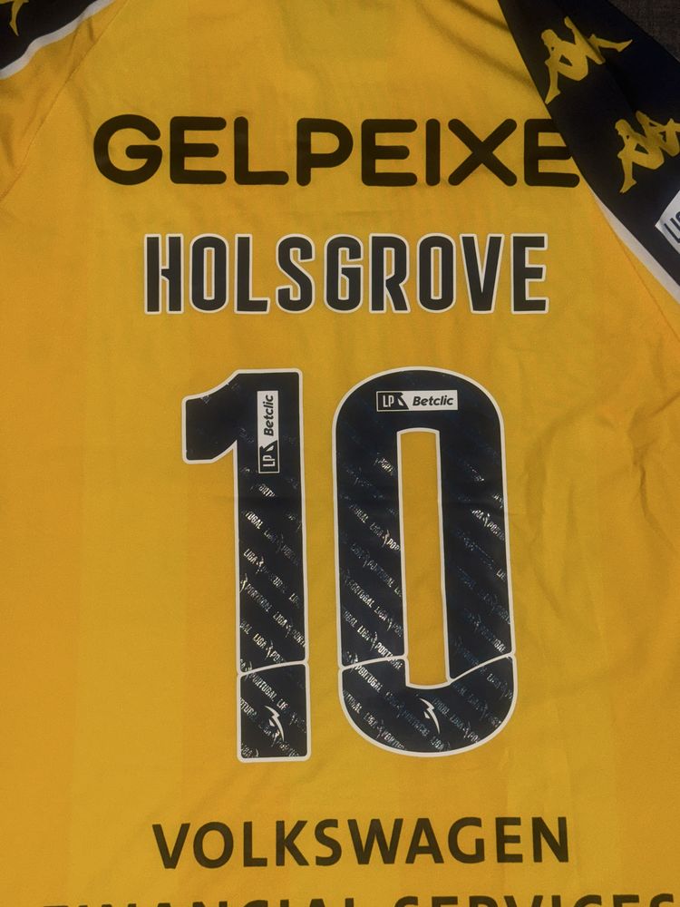 Camisola Estoril utikizada em jogo