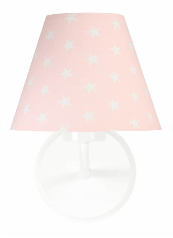 Lampa wisząca Pink&Mint Stars + 3 kinkiety (komplet)