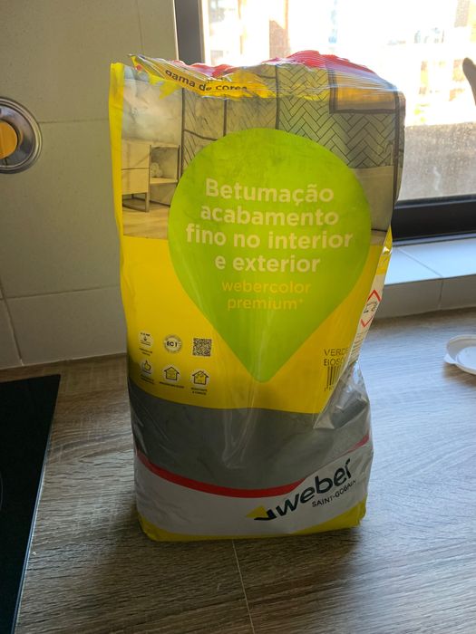 Betumação Weber - Verde Bosque (sant gobain)