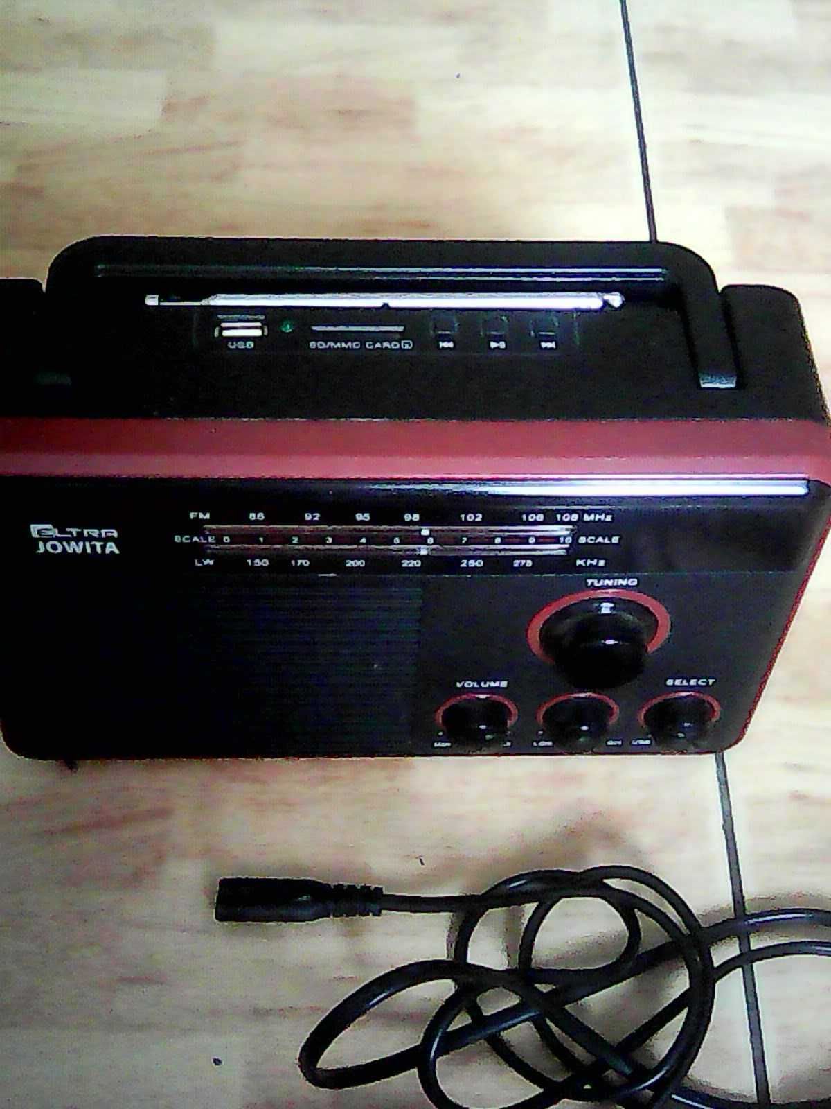 RADIO nowe JOVITA dokumenty zakupu w idealnym stanie