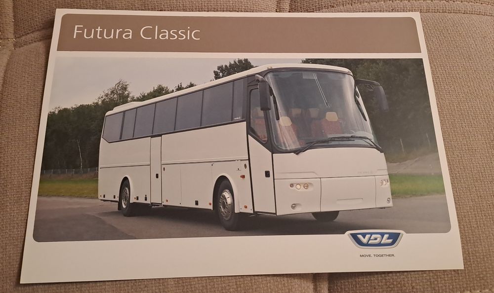 Prospekt autobus VDL Futura Classic