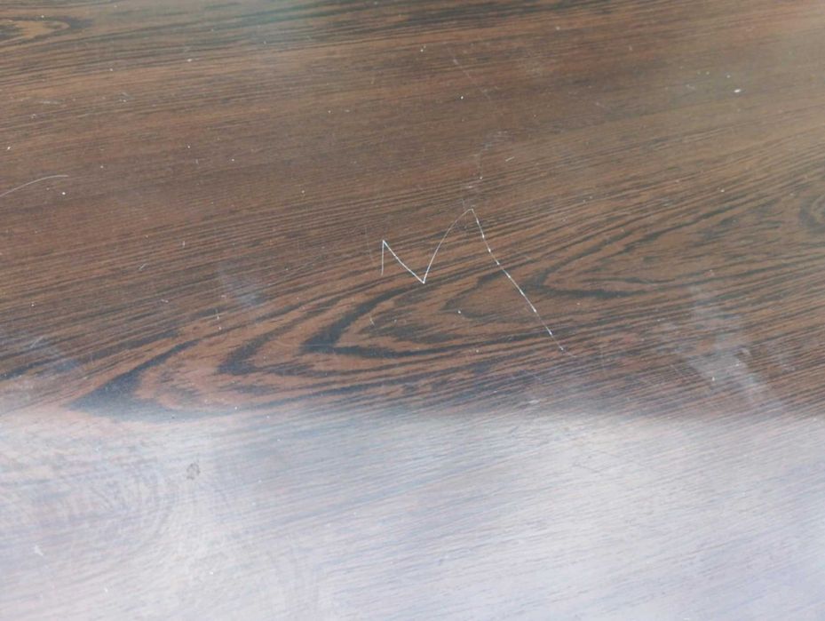 Komoda z szufladami ciemny brąz połysk 163x42x80