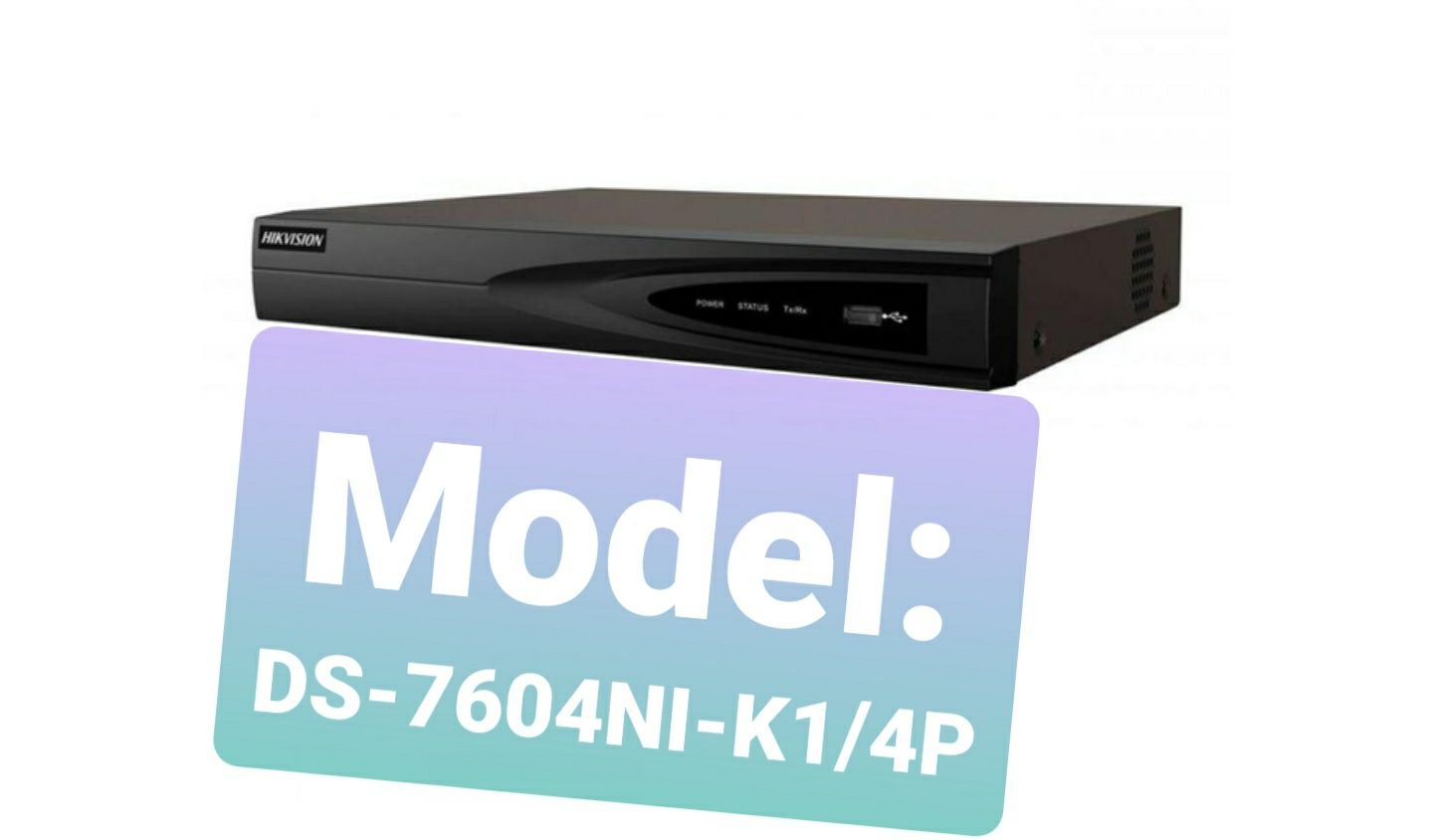 Відеореєстратор Nikvision DS-7604NI-K1/4P