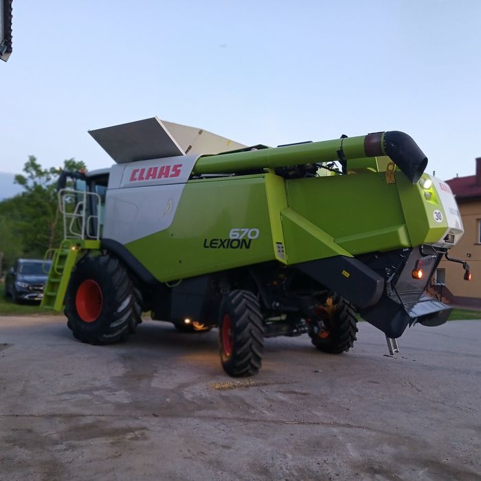 Claas Lexion 670 v900 lub c600