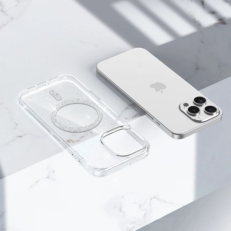 Чохол TPU Eclipse Sparkle (MagFit) для Apple iPhone 14 Pro (6.1")