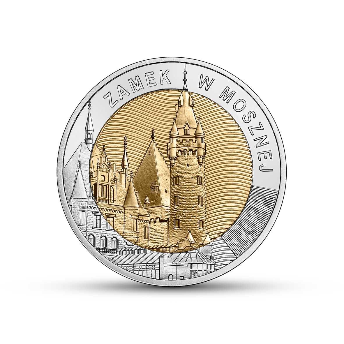 Moneta 5zł Zamek w Mosznej 2022 - okolicznościowa UNC z worka