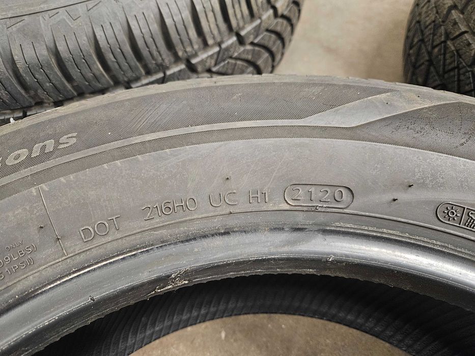 4 Szt 215/65 R17 99H Hankook Kinergy 4S - 2020r - 7,30mm