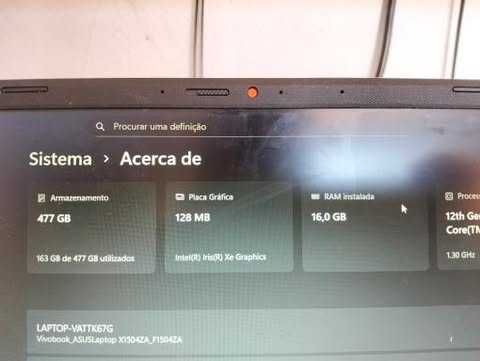 vendo portátil Asus boa maquina para jogos e trabalhos