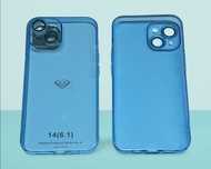 Etui, Plecki, Nakładka Slim Color do Apple Iphone 14 kolor: niebieski