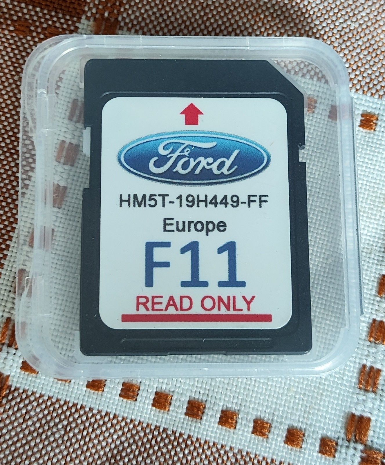 Cartão SD Ford F11 gps original