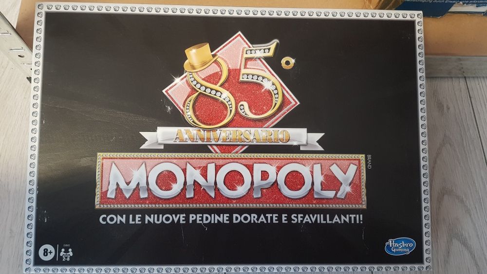 Monopoly 85th Edition wersja po Włosku