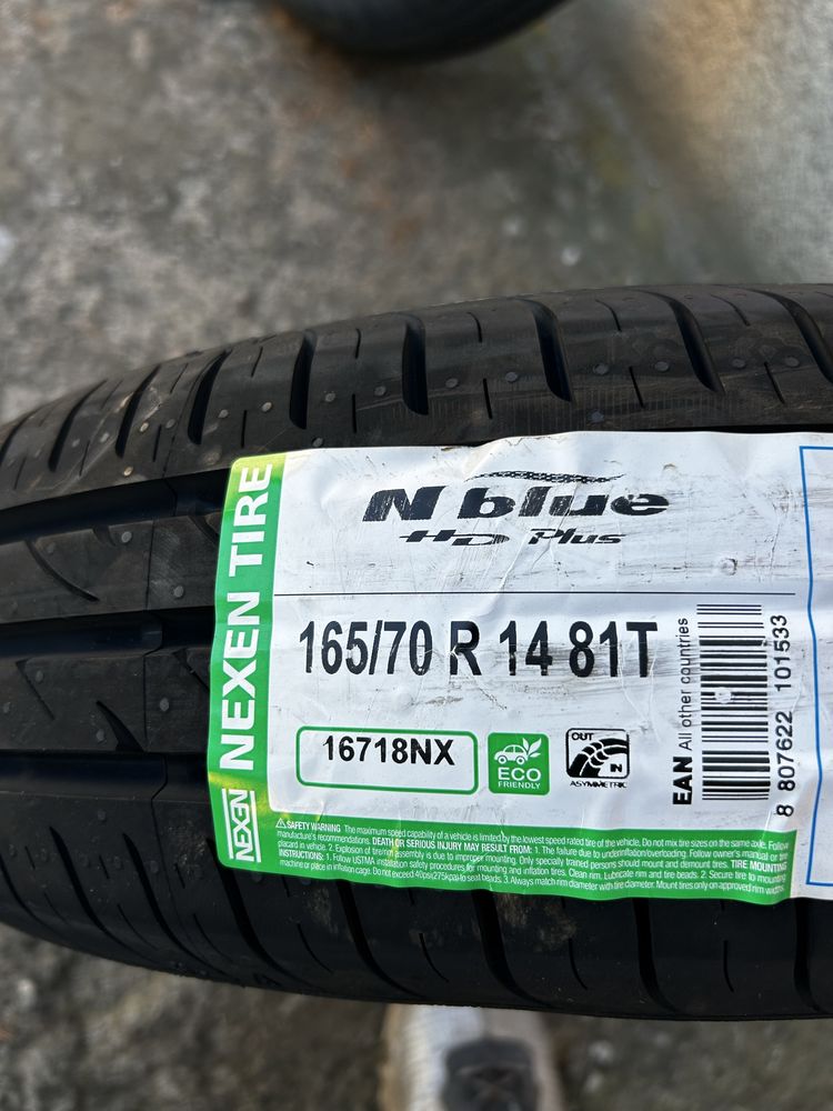 Opony letnie Nexen Nblue HD Plus 165/70 R14