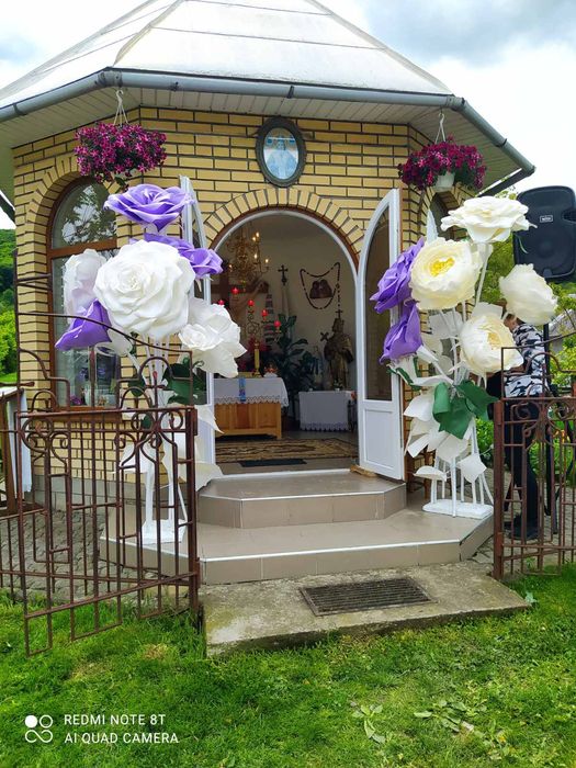 Квіти великі для декору, фотозона, ростові квіти