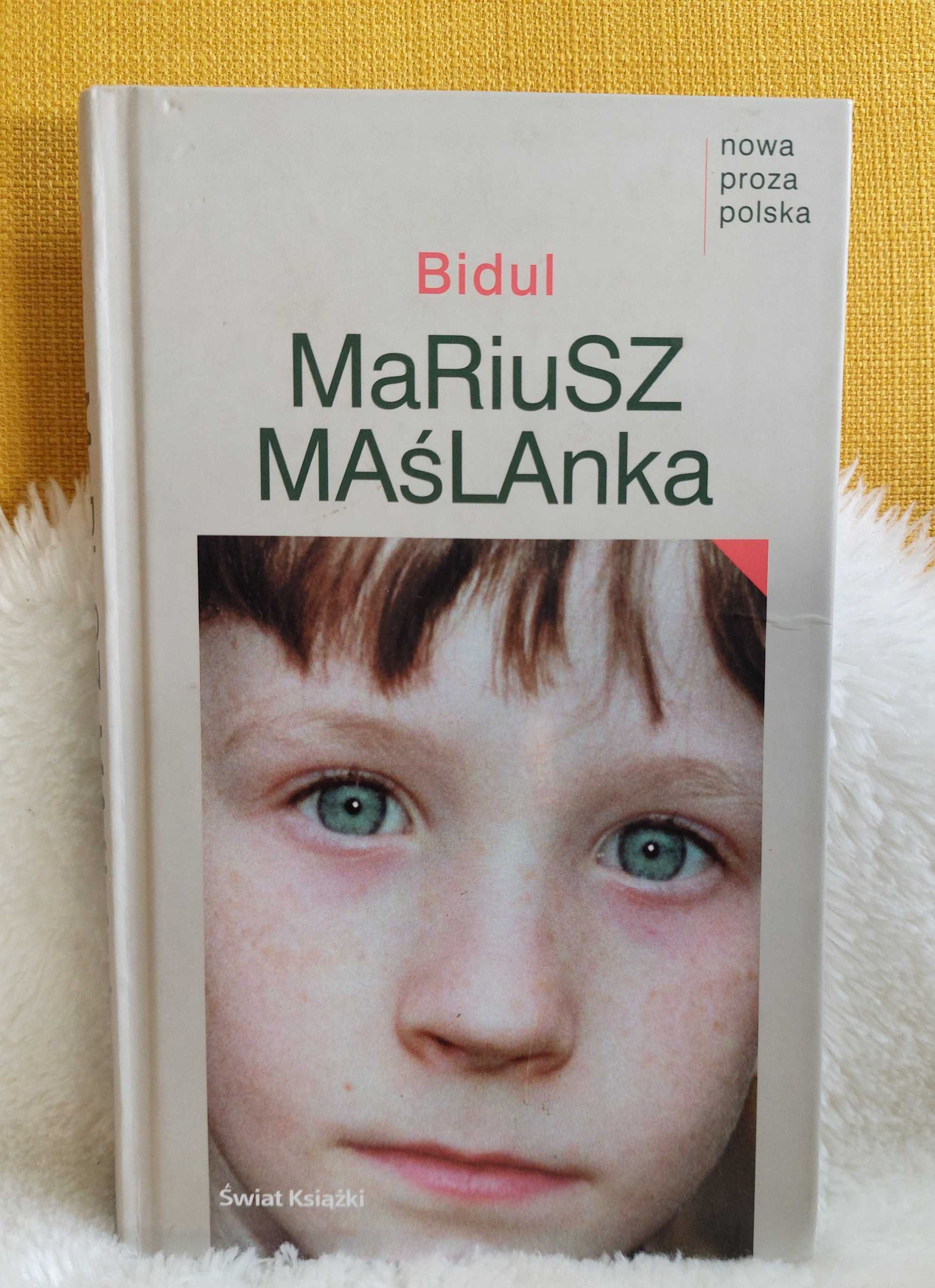 Książka "Bidul" Mariusz Maślanka