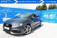 Audi A3 S-Line*Książki*4x4*Zarejestrowany*Czujniki*Tablet*Klima*Gwarancja*