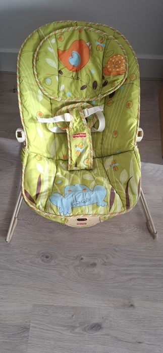 Bujaczek fisher price zielony