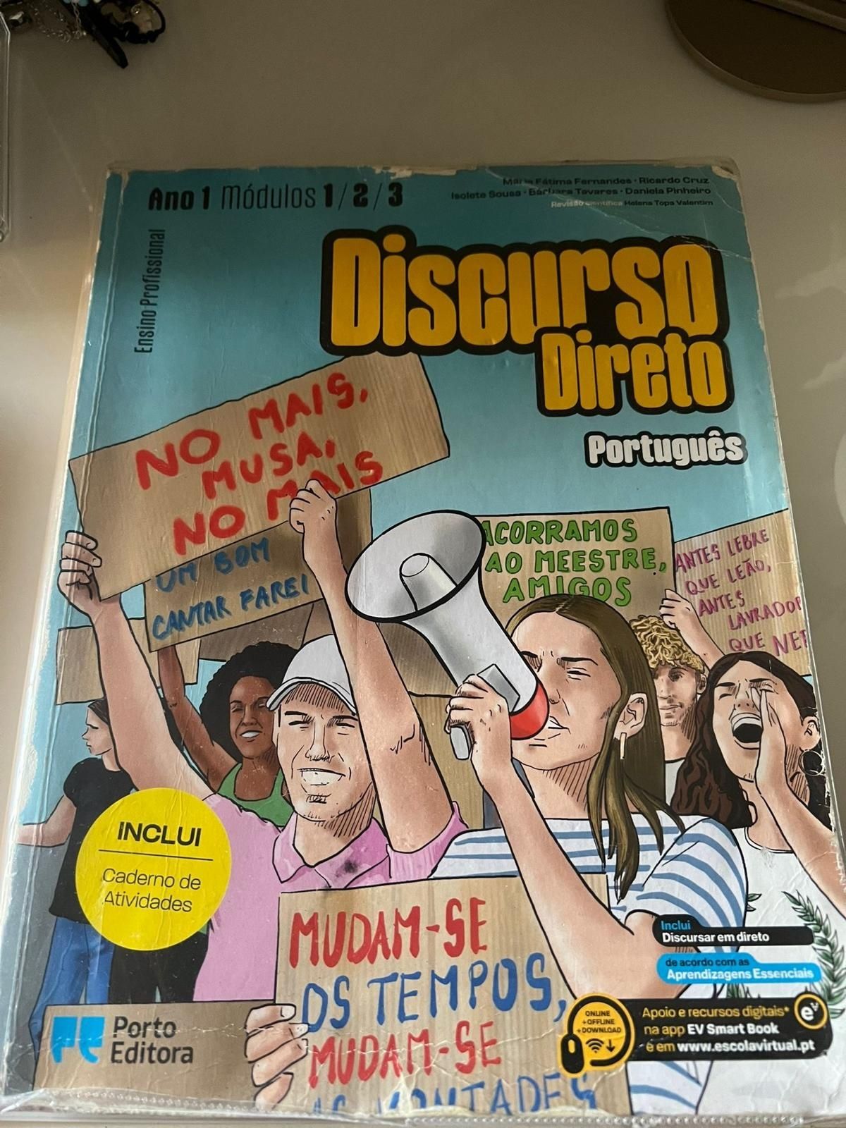 Livro português 11 discurso direto