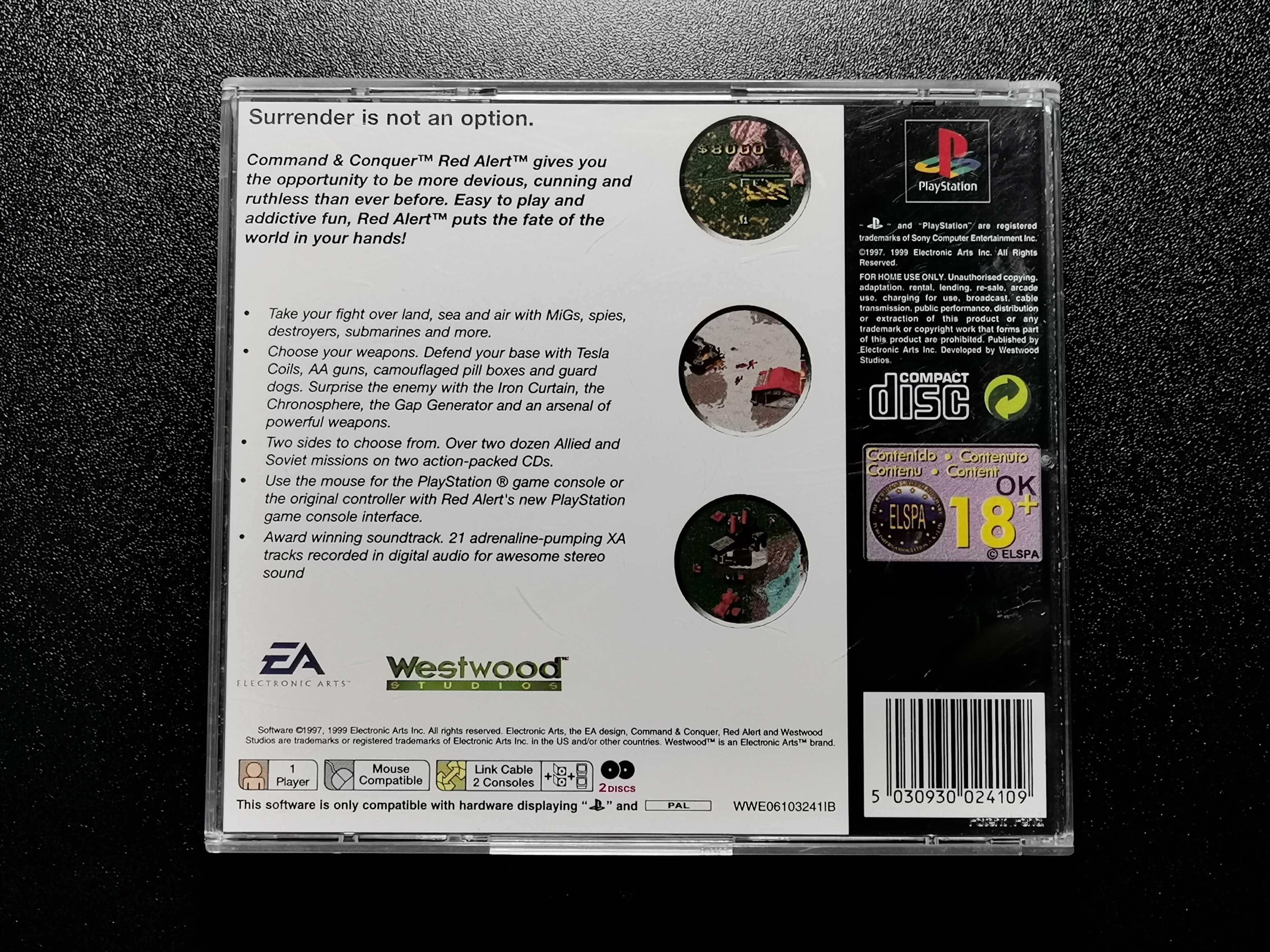 PlayStation Command & Conquer : Red Alert