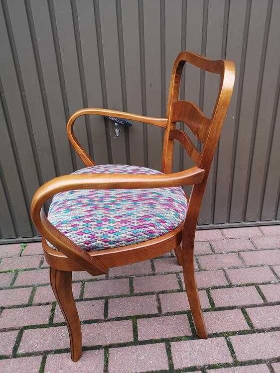Stary Fotel Krzesło ART-DECO Gabinetowy Antyk Po Renowacji Okazja.