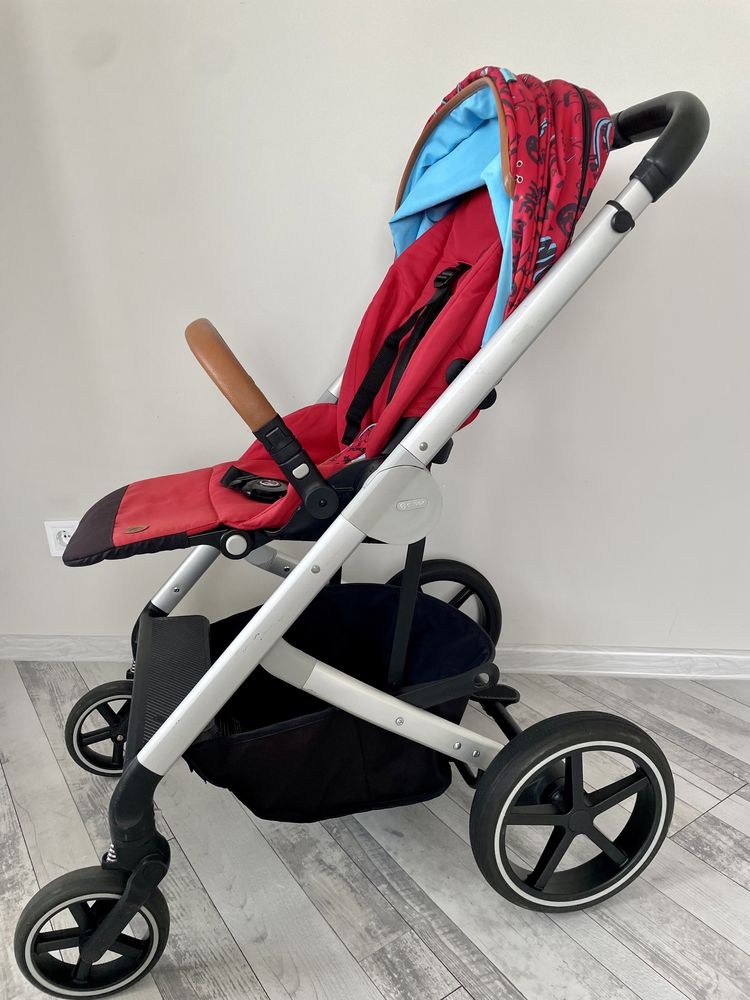 Коляска 2 в 1 Cybex Balios S Values For Life (Love-red)