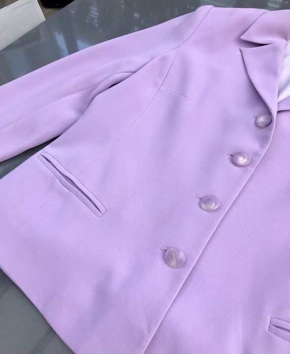 Marynarka damska kolor liliowy L/XL stan idealny.