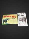 Pocztówka vintage + przewdonik po Zoo Bronx USA Nowy York B41/062029