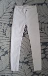 Spodnie jeansowe strechowe, skinny denim. Białe. Nowe.