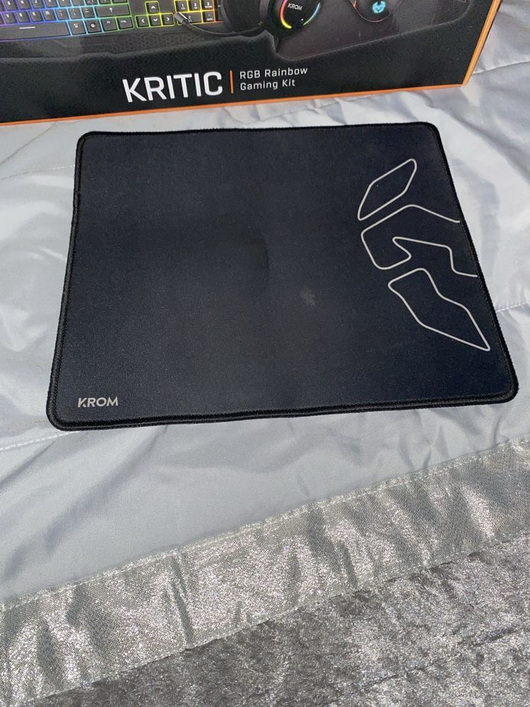 Mousepad krom Preto