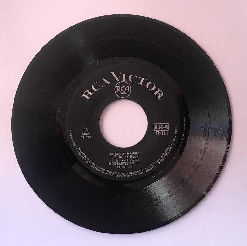 Alain Barriere ‎– Alain Barriere - Disco Vinil, 7", 45 RPM, EP