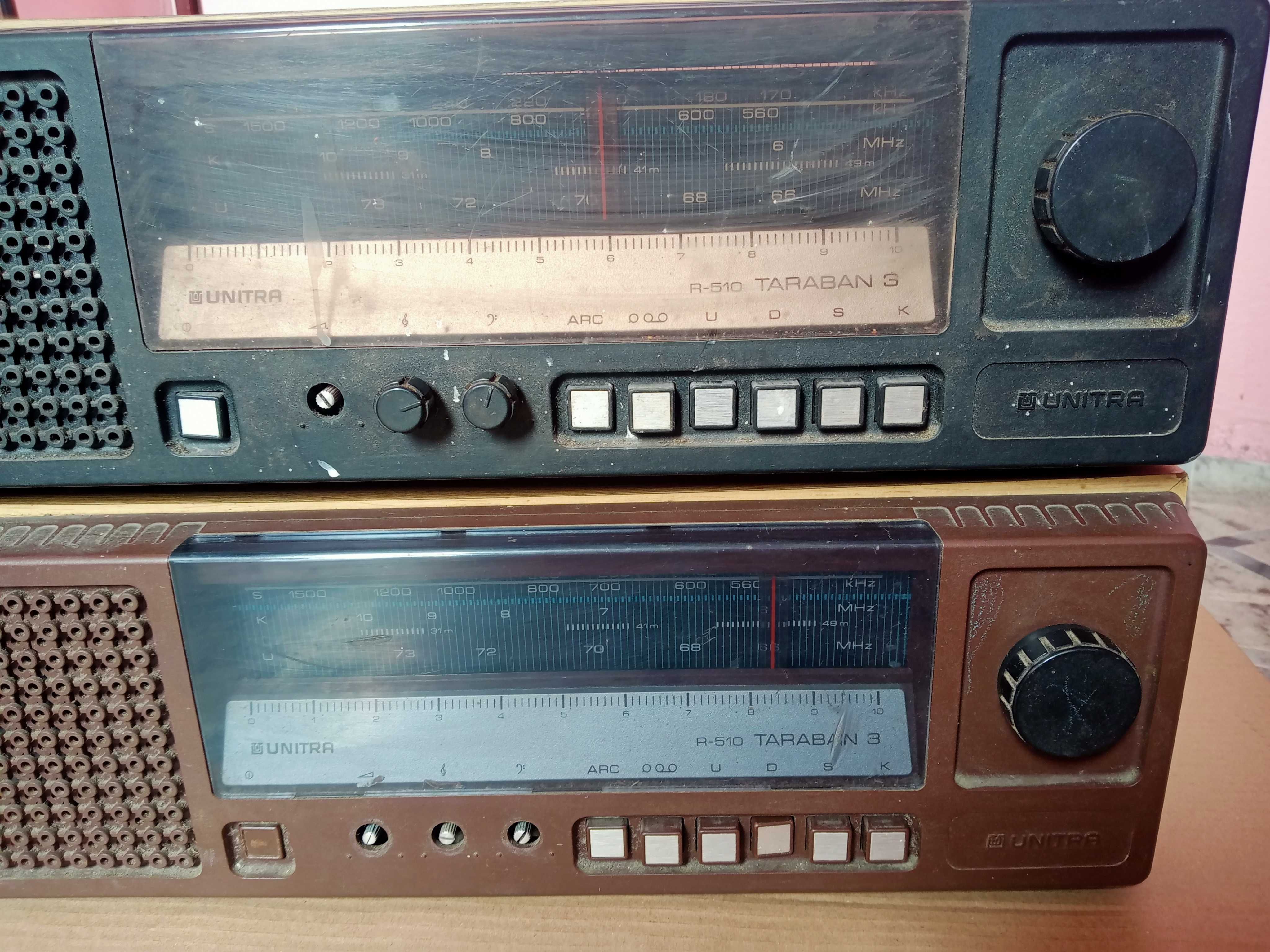 2x Radio Unitra TARABAN 3 R510