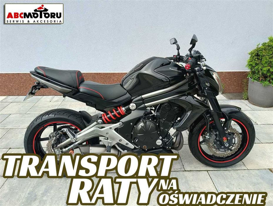 Kawasaki ER-6N 2013 Akrapovic 35371 km transport raty na oświadczenie!