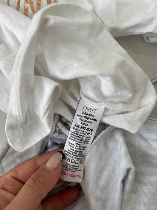 Zestaw ubranek rozmiar 62/74 cm