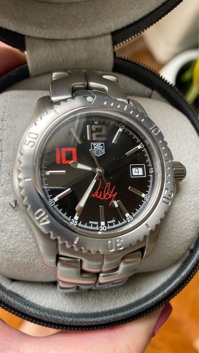 Relógio TAG Heuer Edição Limitada Rui Costa — Novo, Assinado, c/ Cert