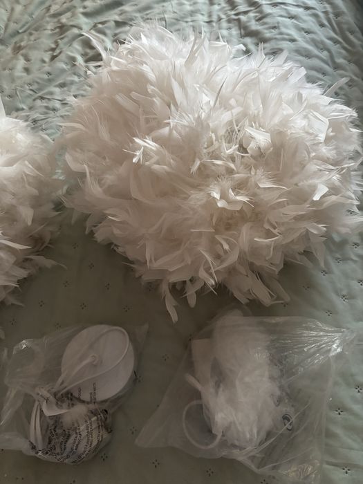 Lampy pióra 2 sztuki