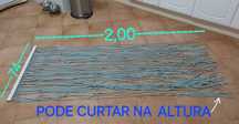 CORTINA PARA PORTA / BARRA MOSCAS. Casa,Quintal,Terraço,Café,Garagem.