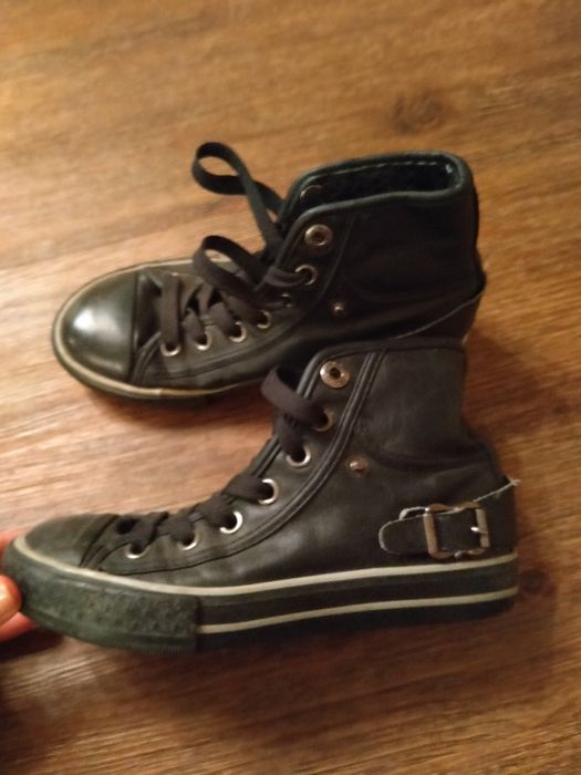 Утеплённые  кеды