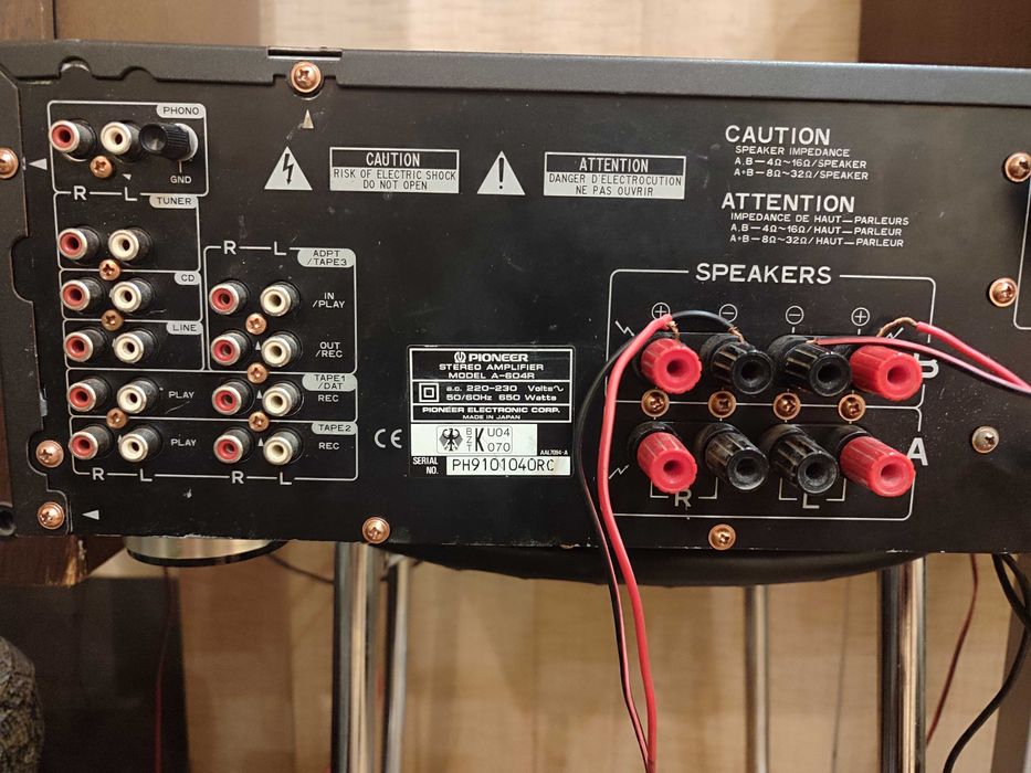 Мощный Усилитель звука Pioneer A-604R. Звук !