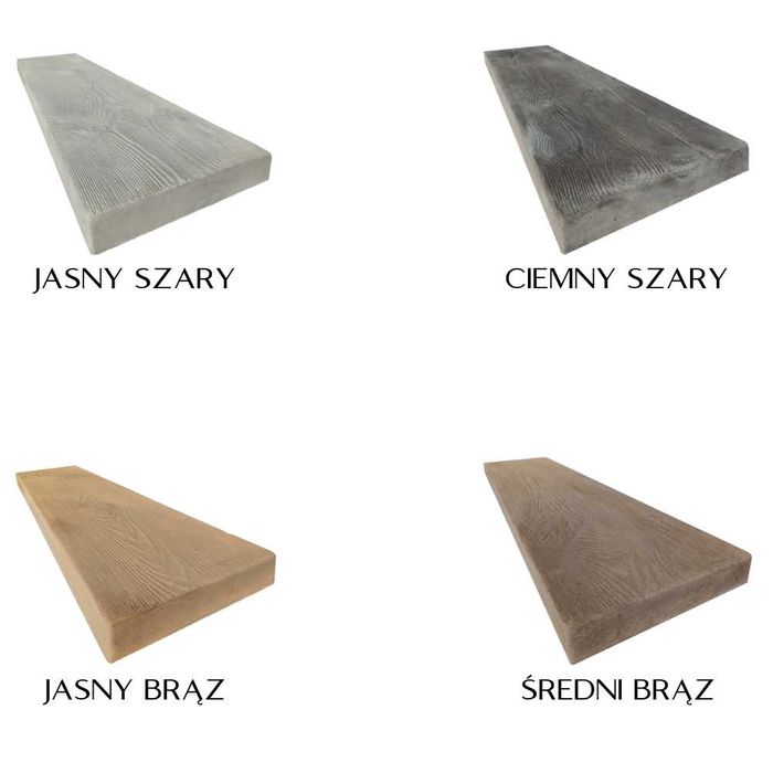 Warzywnik Betonowy, Podwyższone grządki betonowe 305 x 105 x 75