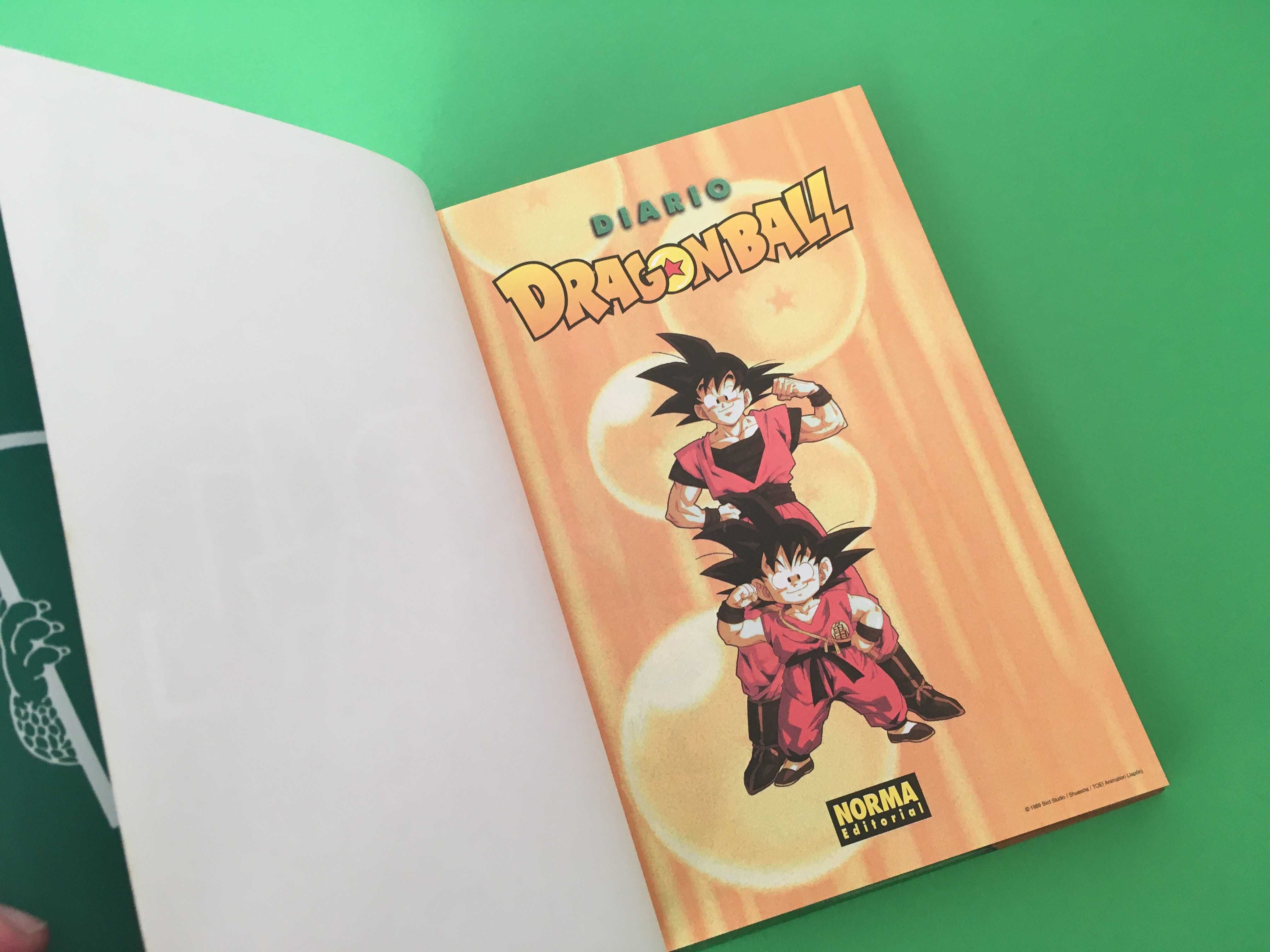 Diário do Dragon Ball 1989 Toei Animation - Novo